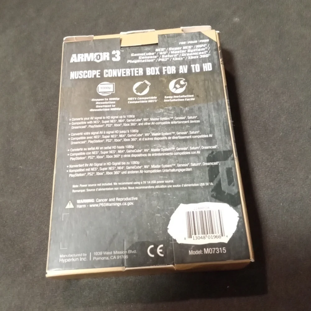 Nuscope AV to HDMI Converter